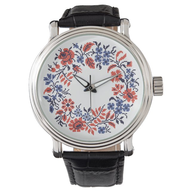 Reloj De Pulsera Ciclo de flores (Anverso)