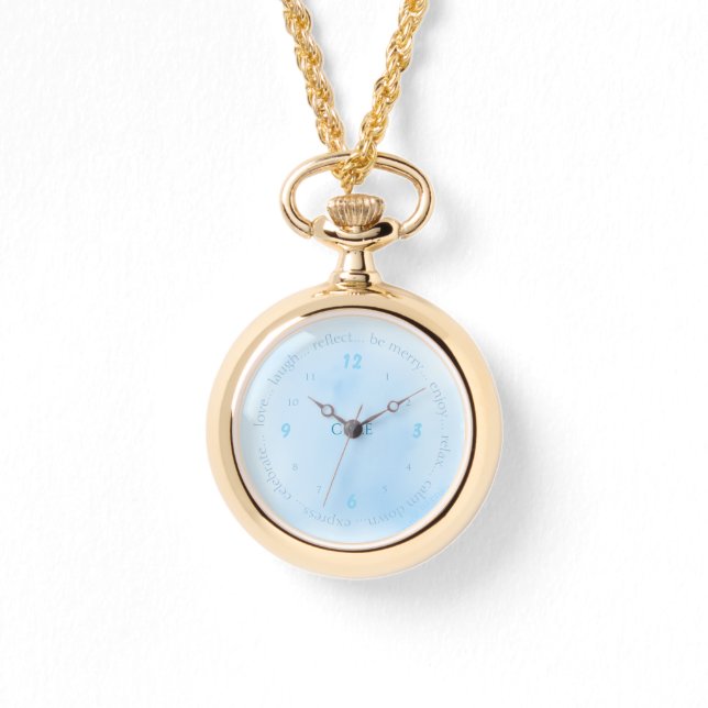 Reloj De Pulsera Ciele Gold Necklace Watch (Anverso)