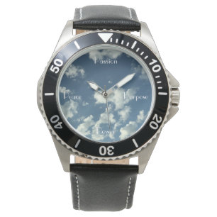 Reloj De Pulsera Cielo de deseos/ 4 P importante en la vida Watch