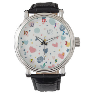 Reloj De Pulsera Cielo de dibujos animados bonito