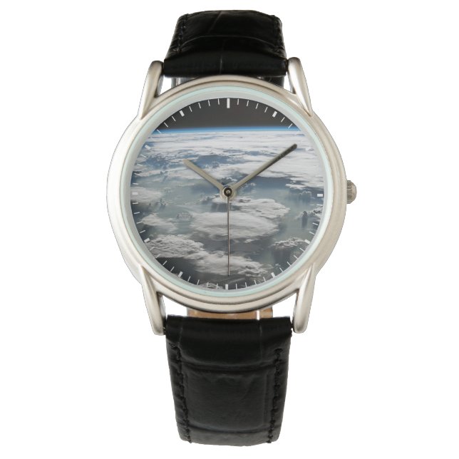 Reloj De Pulsera Cielo de tormenta sobre la Amazonía (Anverso)