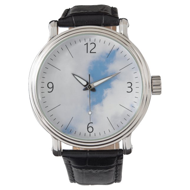 Reloj De Pulsera Cielo nublado (Anverso)