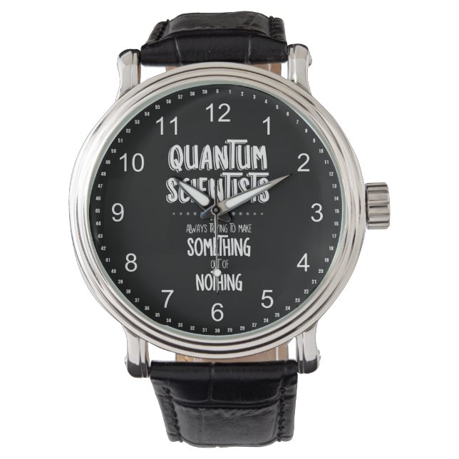 Reloj De Pulsera Científicos cuánticos (Anverso)