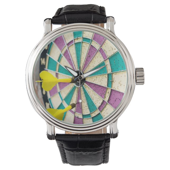 Reloj De Pulsera Cierre del tablero de dardos (Anverso)
