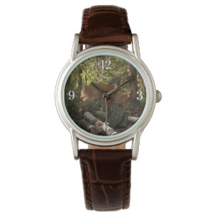 Reloj De Pulsera Cierva y cría de ciervo en el Parque Nacional Shen
