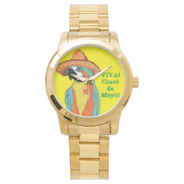 RELOJ DE PULSERA CINCO DE MAYO (Anverso)