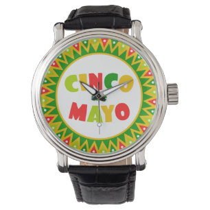 Reloj De Pulsera Cinco de Mayo