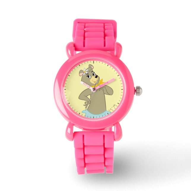 Reloj De Pulsera Cindy Bear Playful Pose (Anverso)