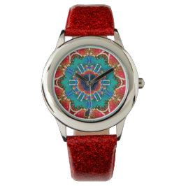Reloj De Pulsera Cinnamon Kaleidoscope