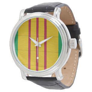 Reloj De Pulsera Cinta de la medalla de Vietnam