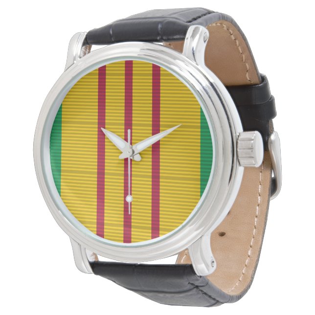 Reloj De Pulsera Cinta de la medalla de Vietnam (Angular)