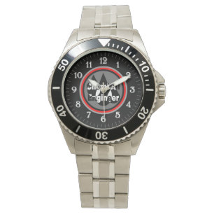 Reloj De Pulsera Círculo de caídas de ingeniero químico