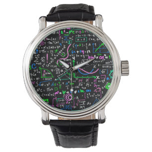 Reloj De Pulsera Círculo de educación matemática lineal