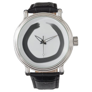 Reloj De Pulsera Círculo de Enso del budista de zen