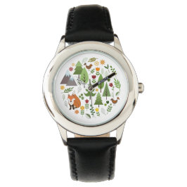 Reloj De Pulsera Círculo de Ilustraciones de estilo escandinavo
