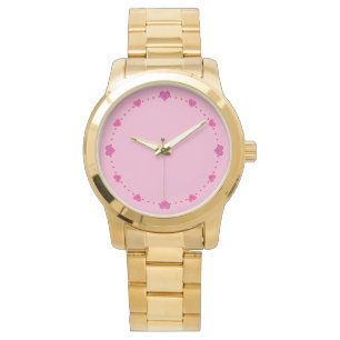Reloj De Pulsera Círculo de la observación femenina del corazón