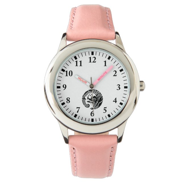 Reloj De Pulsera Círculo del dragón de la secta Nichiren (Anverso)