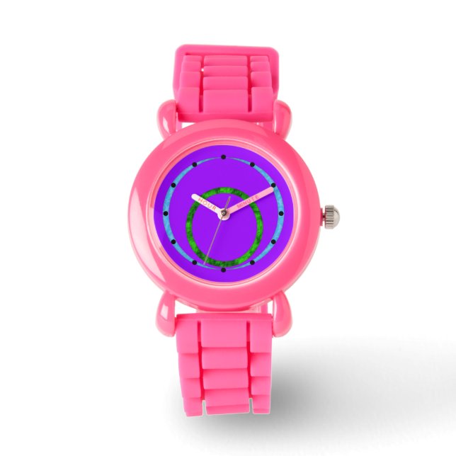 Reloj De Pulsera Círculo en círculo (Anverso)
