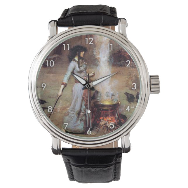 Reloj De Pulsera Círculo mágico, John William Waterhouse (Anverso)