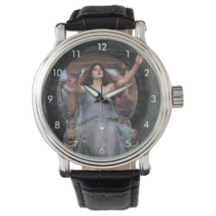 Reloj De Pulsera Círculo ofreciendo la copa a Odysseus, Waterhouse