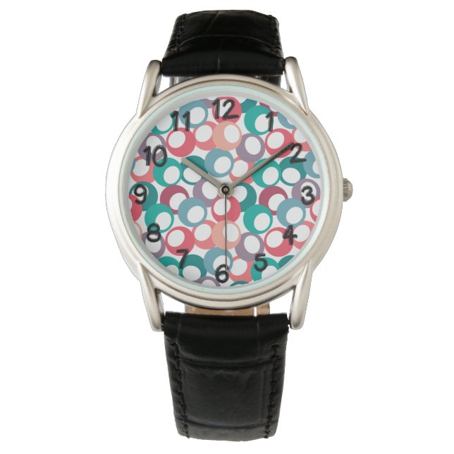 Reloj De Pulsera Círculos de oliva (Anverso)