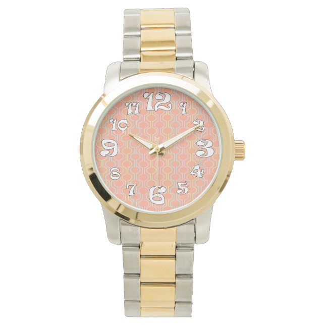 Reloj De Pulsera Círculos divididos de Semana Santa (Anverso)