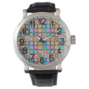 Reloj De Pulsera Círculos inspirados en Kandinsky