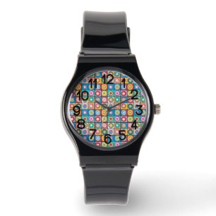 Reloj De Pulsera Círculos inspirados en Kandinsky
