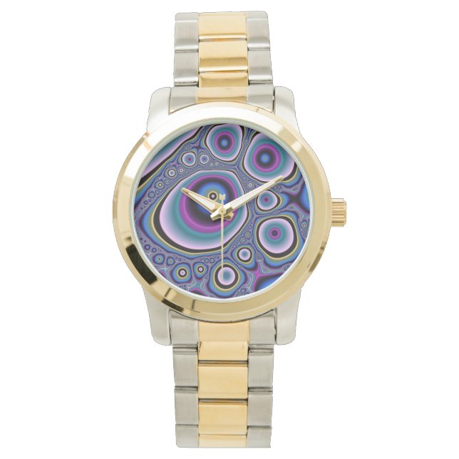 Reloj De Pulsera Círculos locos (Anverso)