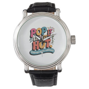 Reloj De Pulsera Cita divertida de quiropráctica para amantes de la