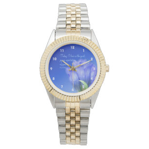 Reloj De Pulsera Cita Inspiradora sobre la actitud de la vida de la