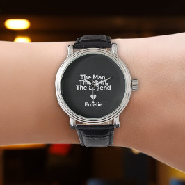 Reloj De Pulsera Cita simple y dulce regalo de papá personalizado