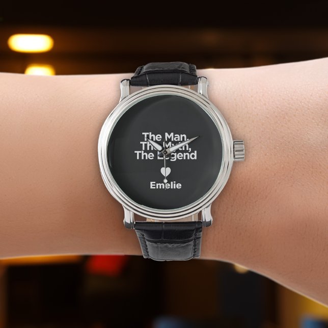 Reloj De Pulsera Cita simple y dulce regalo de papá personalizado (Subido por el creador)