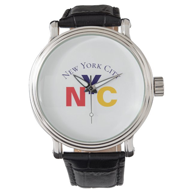 Reloj De Pulsera Ciudad de Nueva York (Anverso)