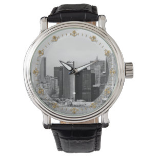 Reloj De Pulsera Ciudad - NY - Distrito financiero - BN