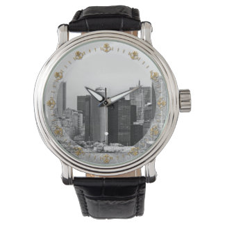 Reloj De Pulsera Ciudad - NY - Distrito financiero - BN