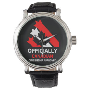 Reloj De Pulsera Ciudadanía de Canadá   Regalo   Celebración Mug La