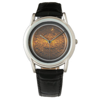 Reloj De Pulsera Civilización de Sun Stone Mexica