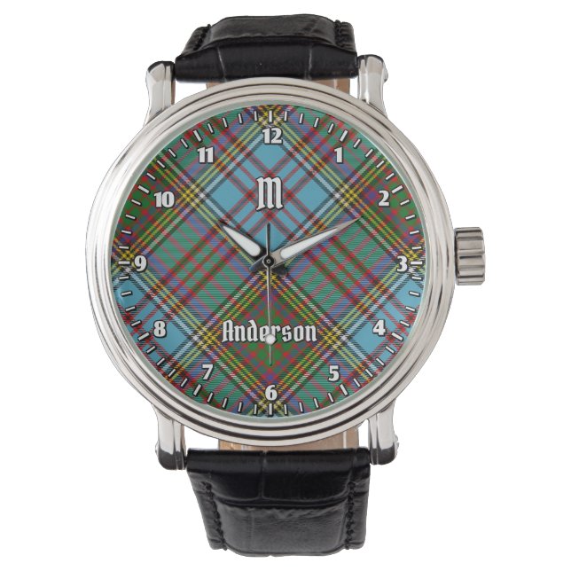 Reloj De Pulsera Clan Anderson Tartan Watch (Anverso)