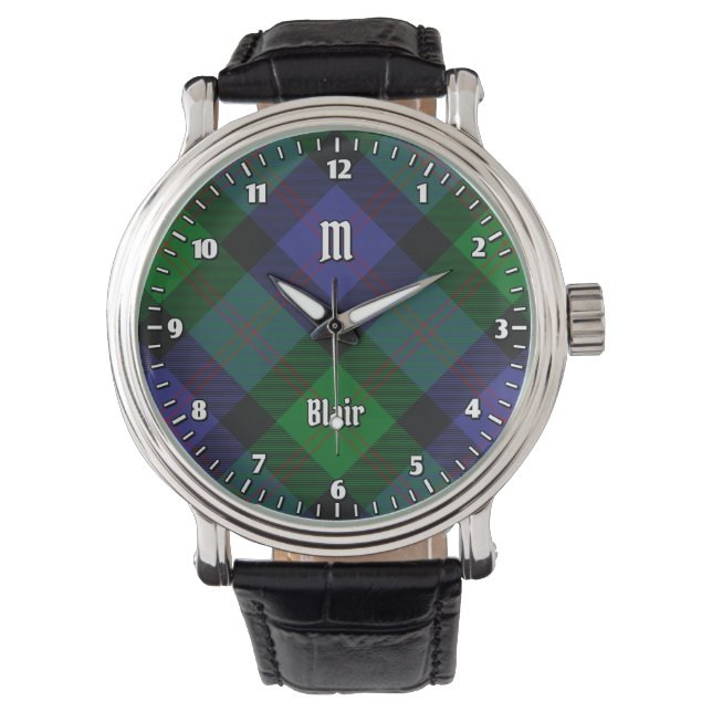 Reloj De Pulsera Clan Blair Tartan Watch (Anverso)