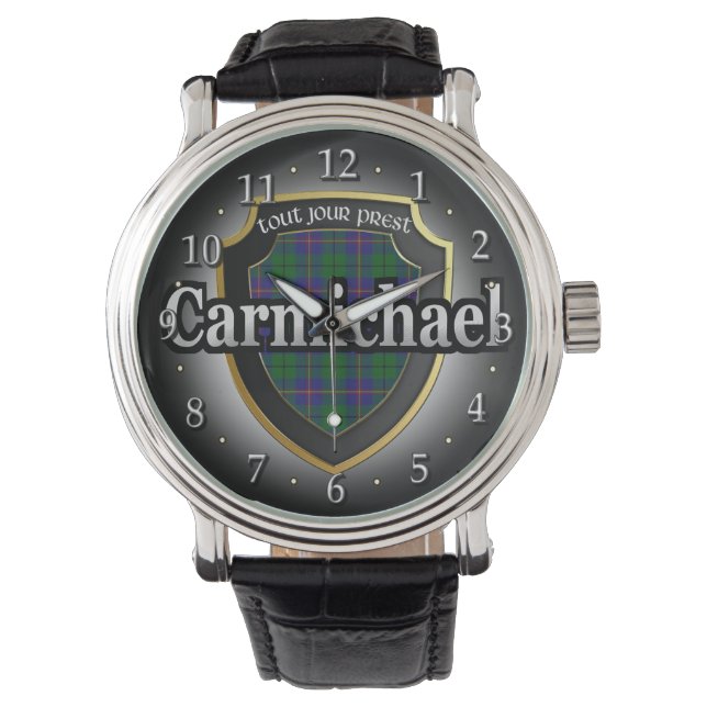 Reloj De Pulsera Clan Carmichael Scotland Celebration Watch (Anverso)