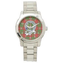 Clan Clan Burnett Badge Tartan Plaid