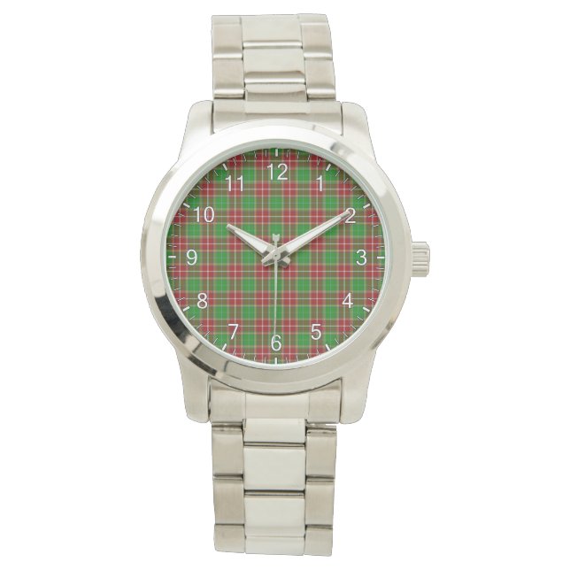 Reloj De Pulsera Clan Clan Clan Baxter Tartán Moderno Plantado (Anverso)