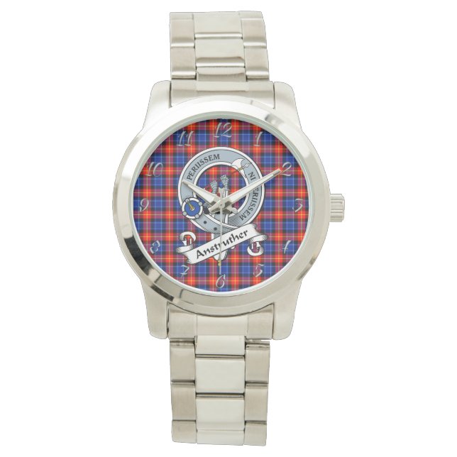 Reloj De Pulsera Clan Clan Clásico De Tiempos Inmediatos Anstruther (Anverso)