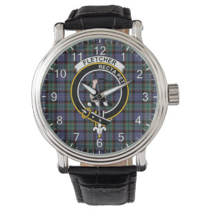Reloj De Pulsera Clan Clan Clásico Intemporánea Fletcher Insignia T