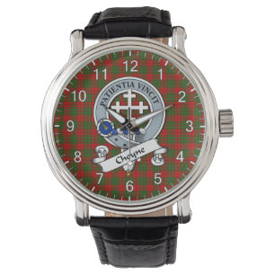 Reloj De Pulsera Clan Clan Clásico Timeless Cheyne Badge Tartan Wat