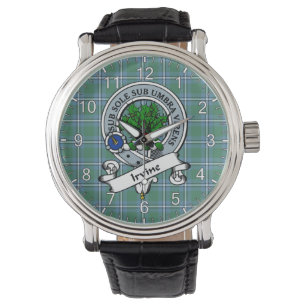 Reloj De Pulsera Clan Clan Irvine Badge Tartán Watch