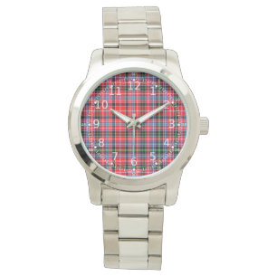 Reloj De Pulsera Clan Clásico Aberdeen Plaid Tartan Gift