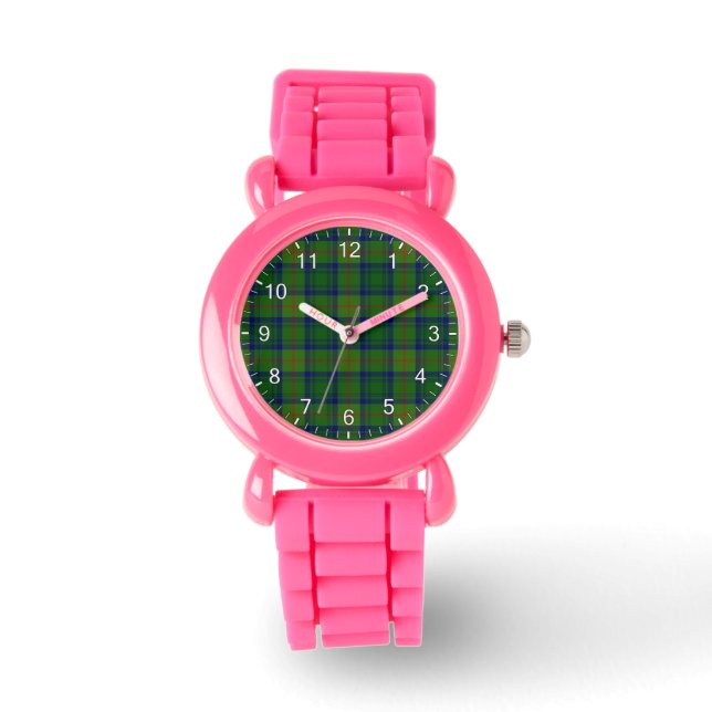 Reloj De Pulsera Clan Clásico Cranstoun Hunting Tartán Pla (Anverso)