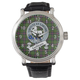 Reloj De Pulsera Clan clásico de caza Cochrane Tarta